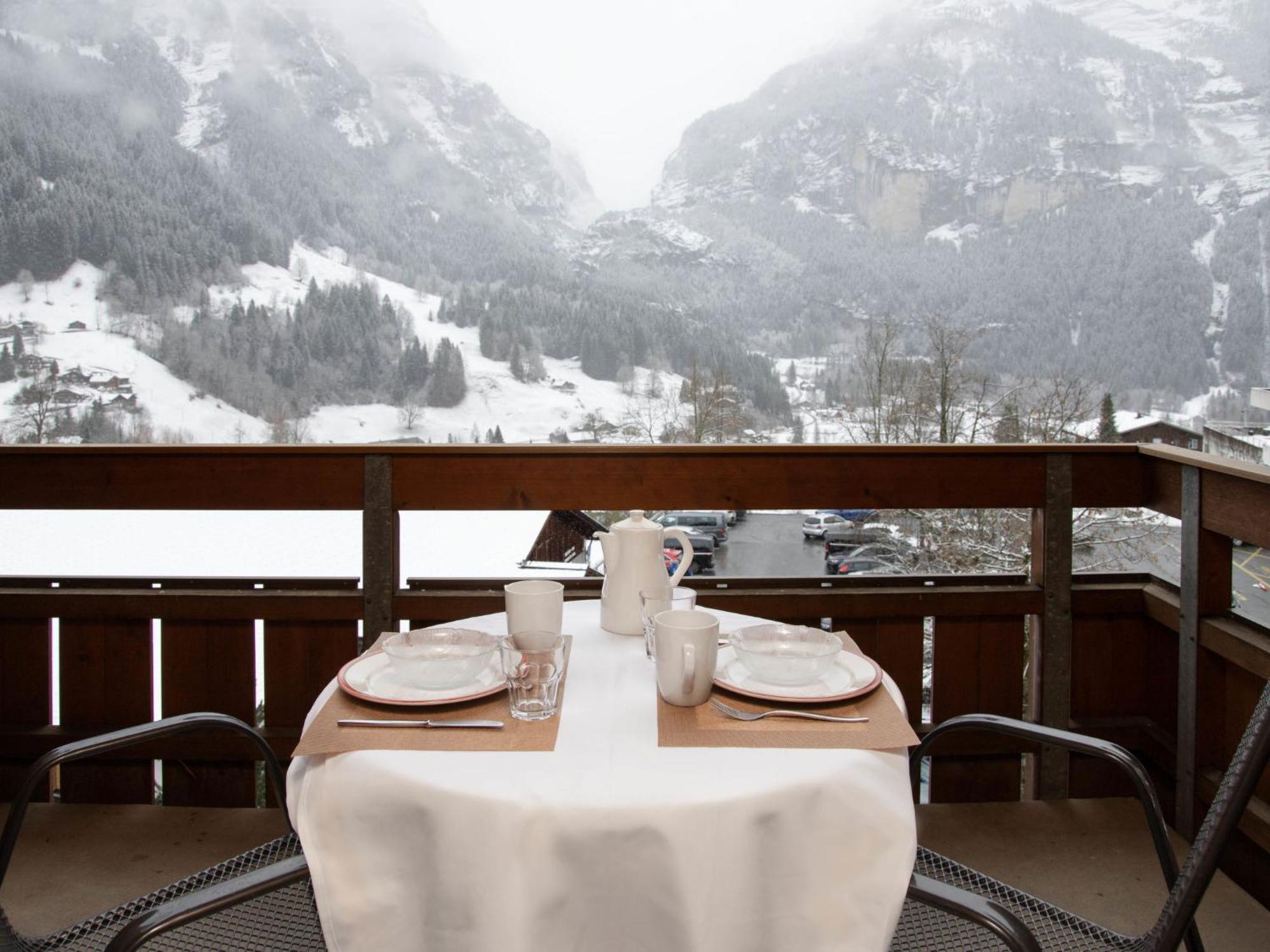 Apartment Chalet Abendrot Apartments-10 By Interhome Grindelwald Exteriér fotografie